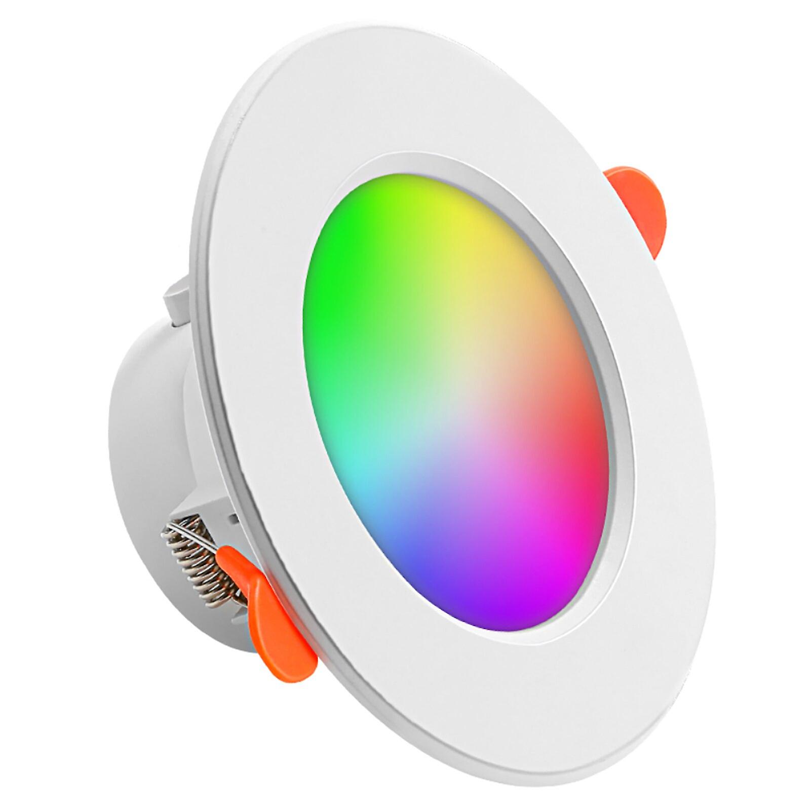 Aubess Led Smart Downlight Indoor Light Spotlight Tuya Bluetooth Control 10w 15w Rgb+cw+ww