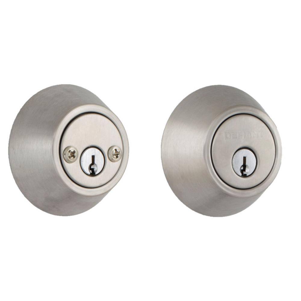 Defiant Stainless Steel Double Cylinder Deadbolt DL62