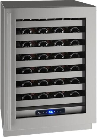 U-Line UHWC524SG41A 5 Class Series 24 Inch Stainless Steel Wine Cooler