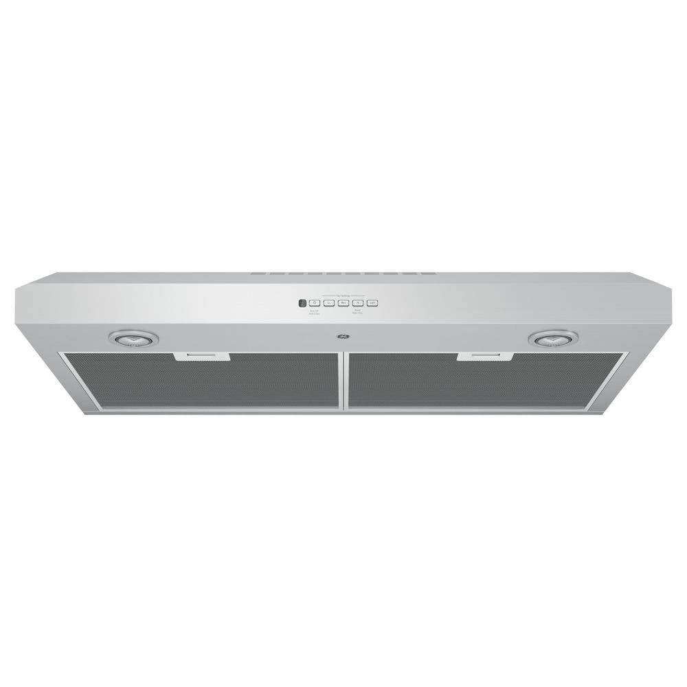 GE 36 in Over the Range Convertible Range Hood in Stainless Steel