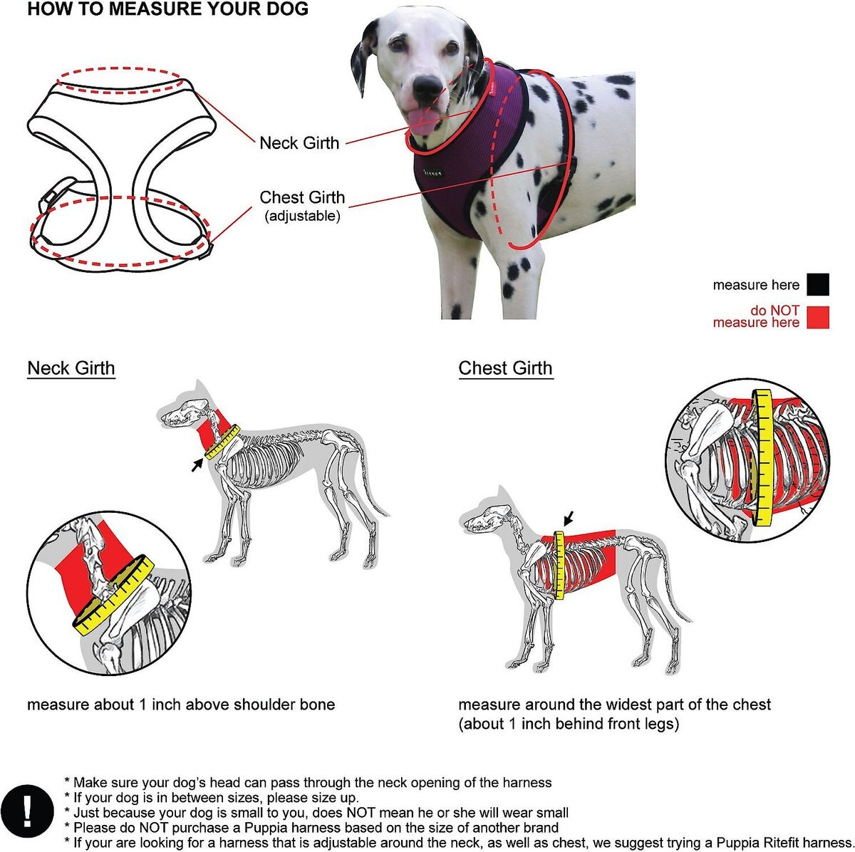 Puppia Polyester Back Clip Dog Harness