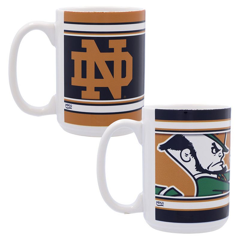 Notre Dame Fighting Irish 15oz. Home and Away 2-Pack Mug Set