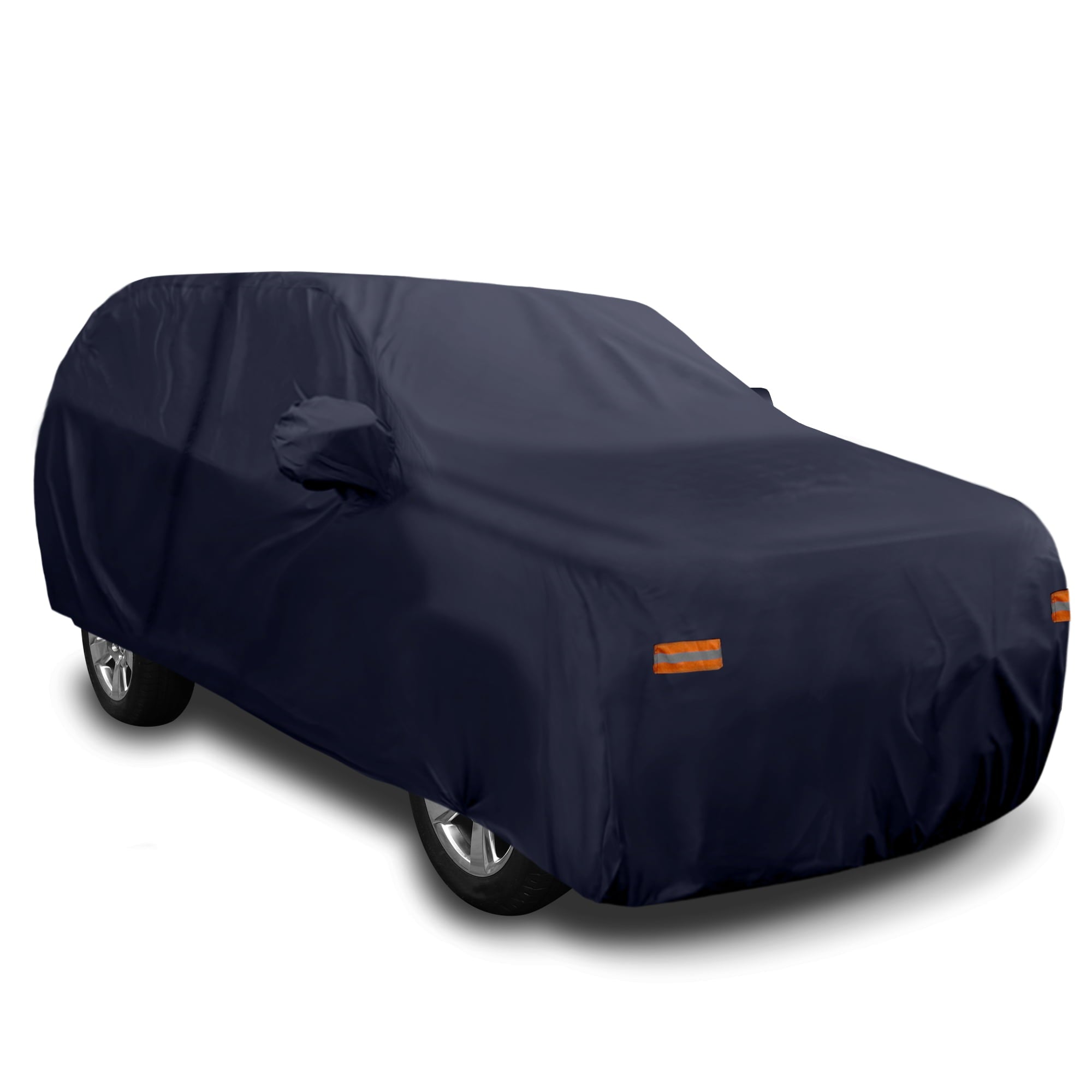 SUV Car Cover for Chevrolet Tahoe 4 Door 2007-2020 Waterproof Sun Rain Dust Wind Snow Protection Navy Blue