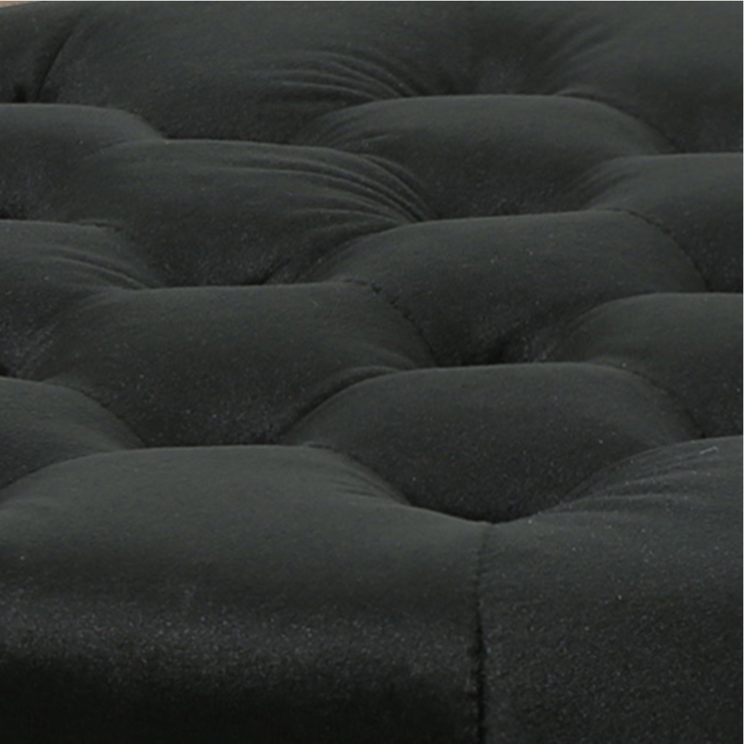 Daralis Glam Velvet Tufted Ottoman