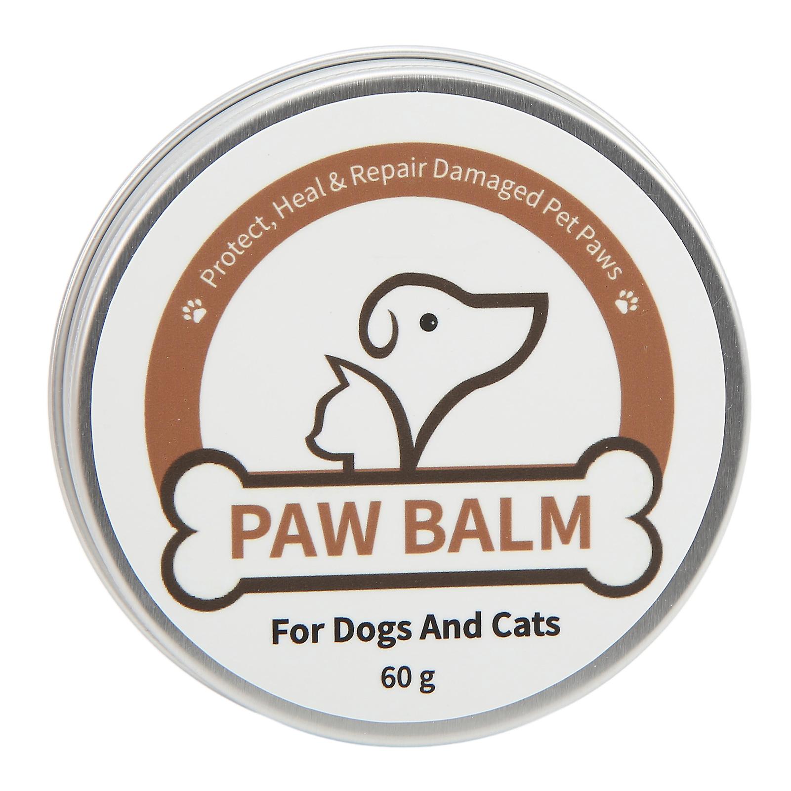 Paw Pad Protection Balm Moisturizes Dry Noses And Paws Dog Feet Balm For All Extreme Weather Season Condition 60g/2.1oz