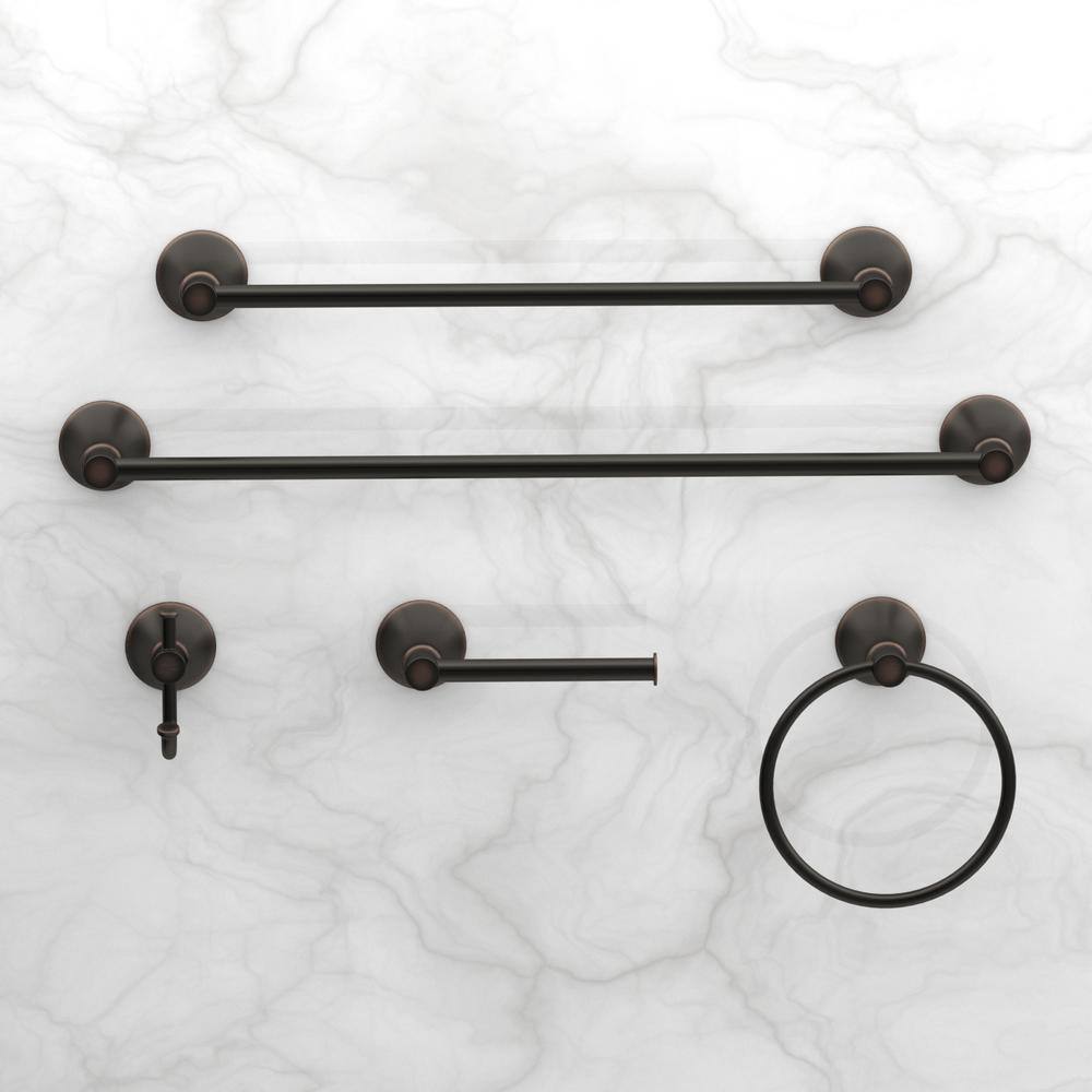 Glacier Bay Sadira 24 in. Towel Bar in Bronze BTH-024-281-ORB