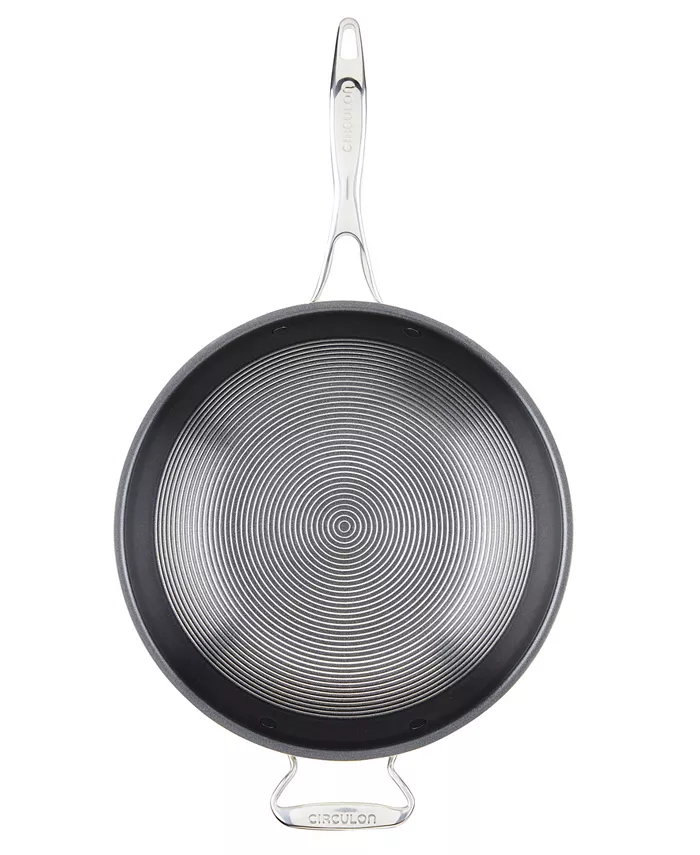 Circulon Clad Stainless Steel 12.5 Induction Stir Fry Pan