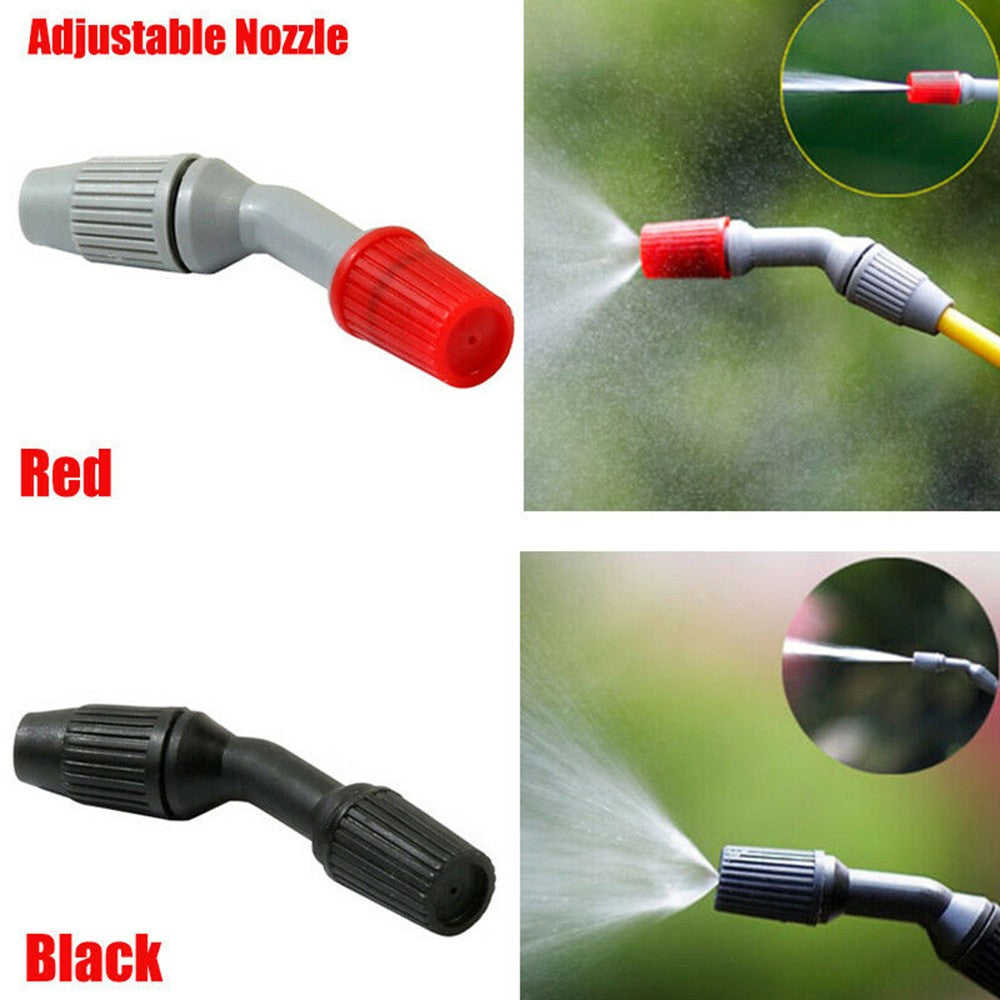 Ruibeauty Ajustable Spray Nozzle Weedkiller Cone Spare Parts Replace for Sprayer Lance，Red