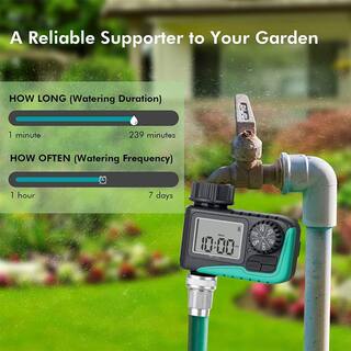 Cubilan Sprinkler Timer Programmable Water Timer for Garden Hose Outdoor Faucet Drip Irrigation and Lawn Watering System B08S3CDW2Y