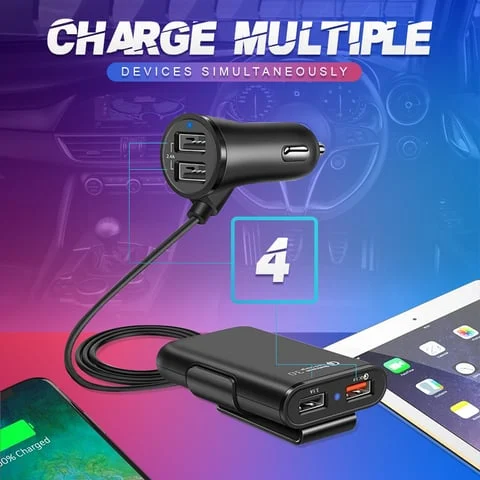 Four Ports Car Fast Charger