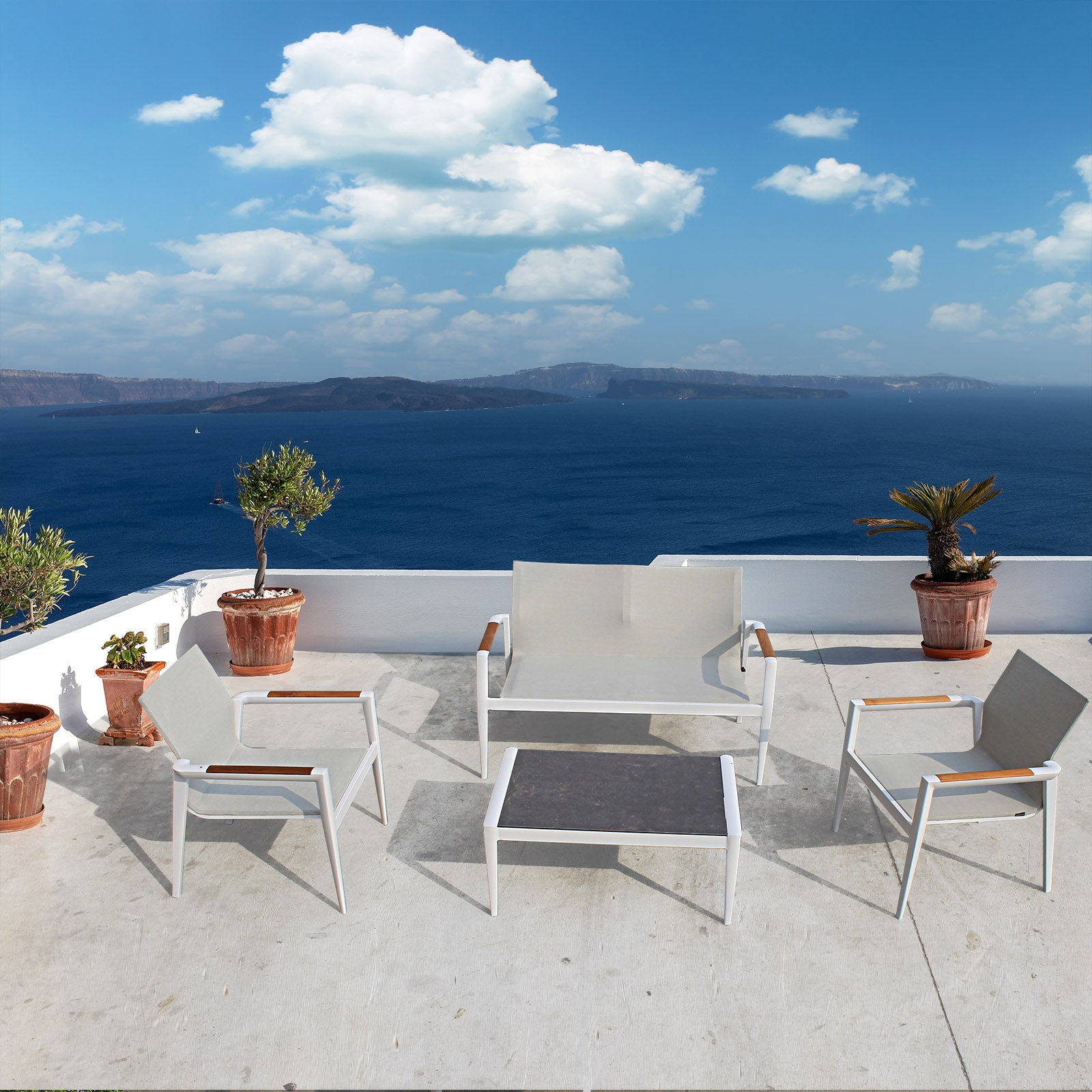 Phoenix Outdoor Sofa Set 2+1+1+1 Phoenix-S