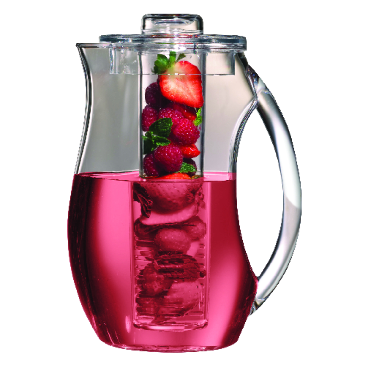 Prodyne 92 oz Clear Fruit Infusion Pitcher Acrylic