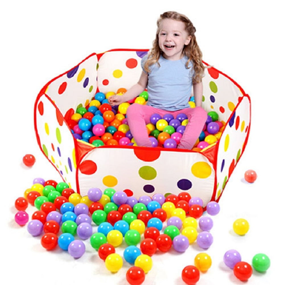 NUOLUX Kids Ball Play Poll Tent Toddler Ball Pit for Toddlers 90cm