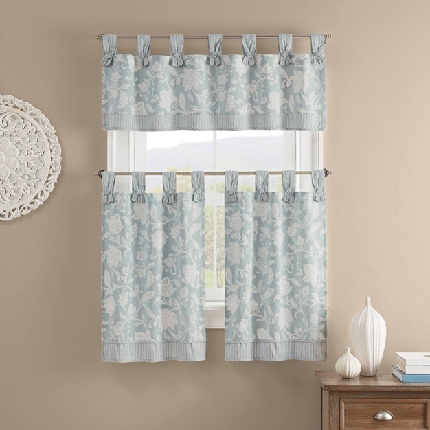 Stencil Vine Window Valance Waverly