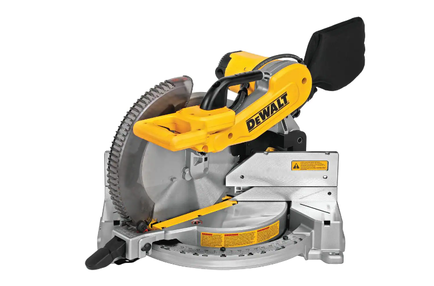 DEWALT DWS716 15 Amp Corded 12 in. Compound Double Bevel Miter Saw