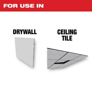 MW 5-in-1 Bi-Metal Universal Fit Drywall Cutting Multi-Tool Oscillating Blade (2-Piece) 49-25-2281-49-25-2281