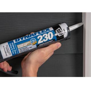 DAP Dynaflex 230 10.1 oz. Clear Premium ExteriorInterior Window Door and Trim Sealant (2-Pack) 7079818304