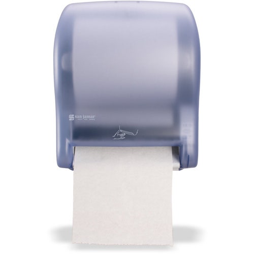 San Jamar T8400TBL Smart Essence Electronic Paper Towel Dispenser， Artic Blue