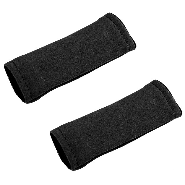 Unique Bargains Universal Suede Soft Car Door Handle Cover 2 Pcs