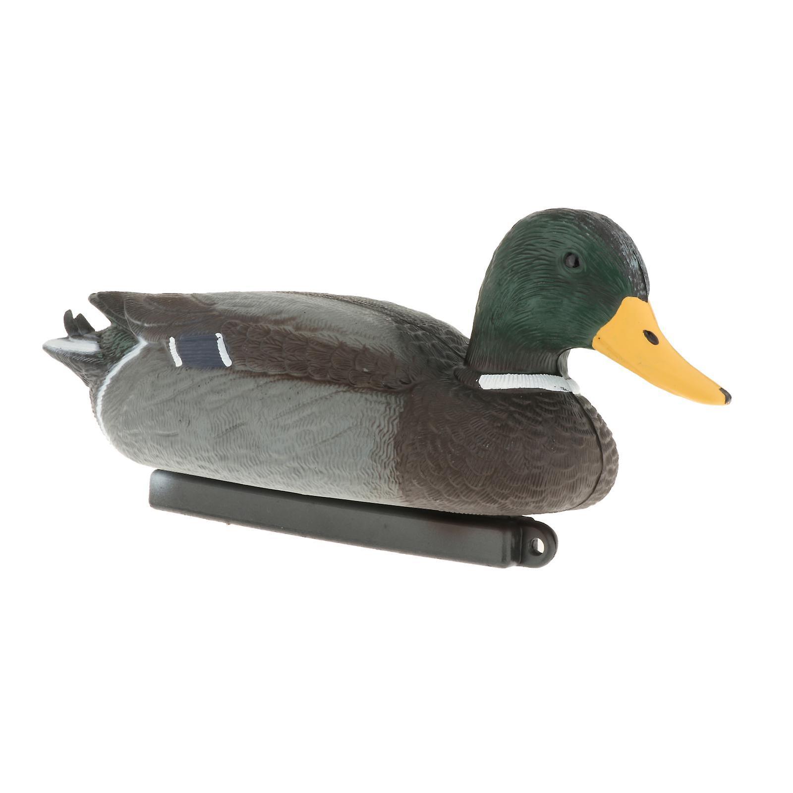 Floating Duck Decoy 3d Ornament Simulation Hunting Duck For Garden Green