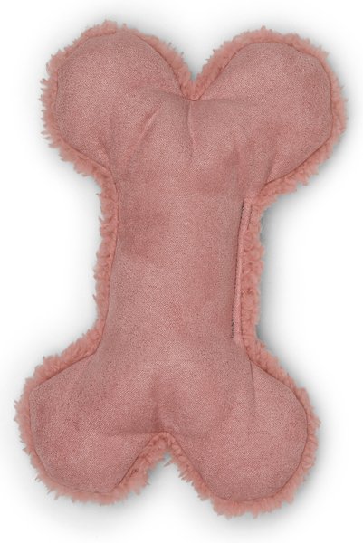 West Paw Big Sky Bone Plush Dog Toy， Dusty Rose