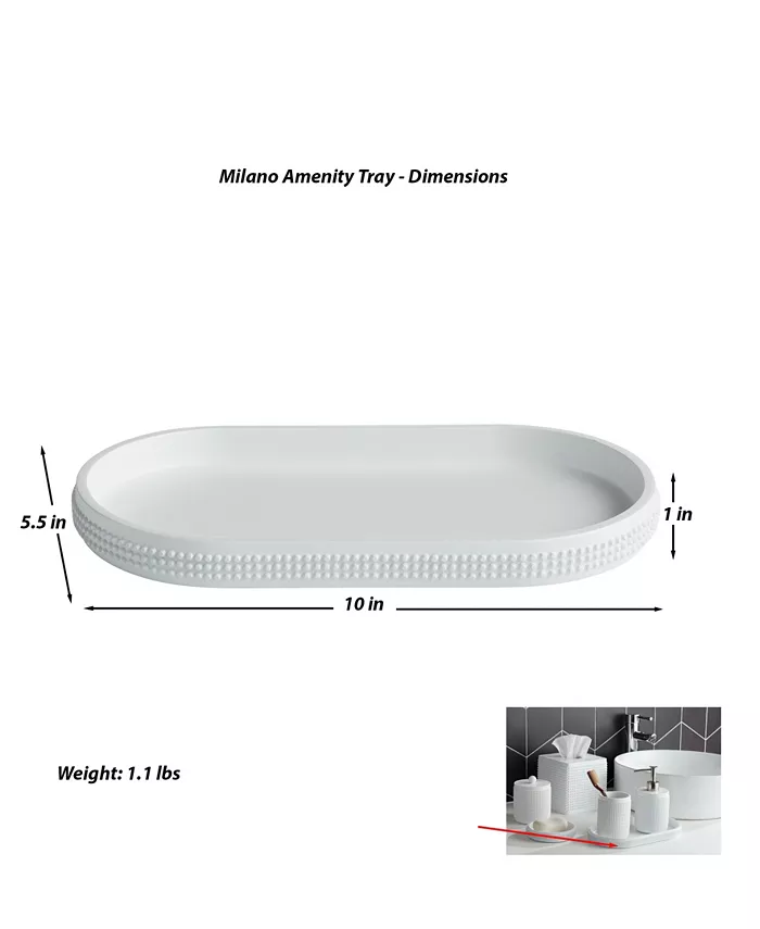 Roselli Trading Company Milano Amenity Tray