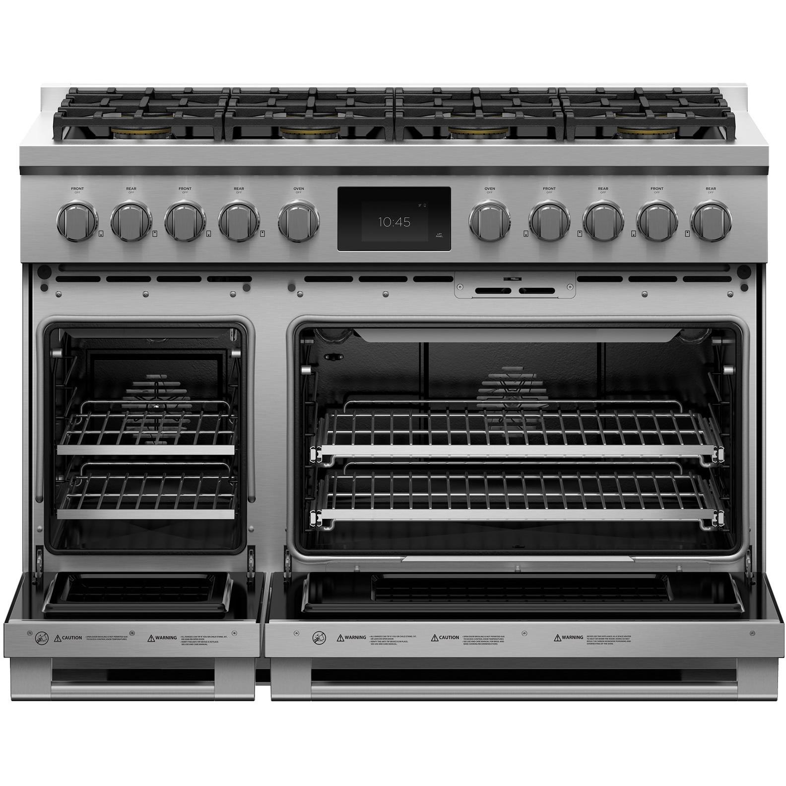 Fisher & Paykel 48-inch Freestanding Dual-Fuel Range with 8 Burners RDV3-488-N