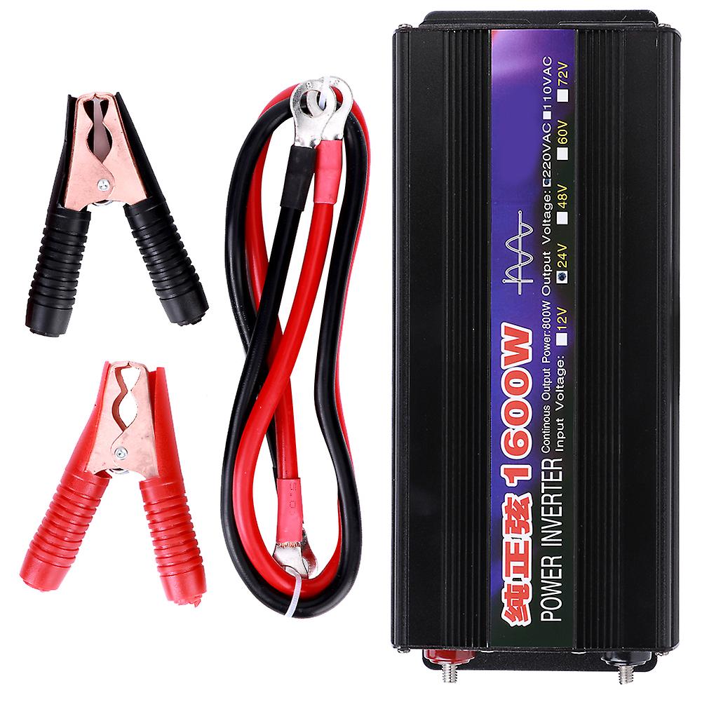 1600w Power Inverters Pure Sine Wave Voltage Boost Transformer High Efficiency For Home Cardc48v To Ac220v