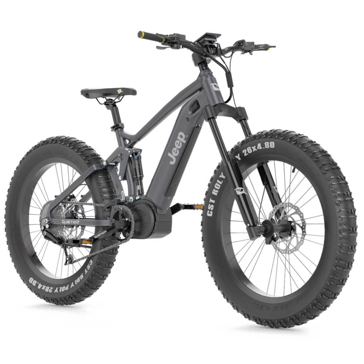 QuietKat Jeep 750W Charcoal EBike