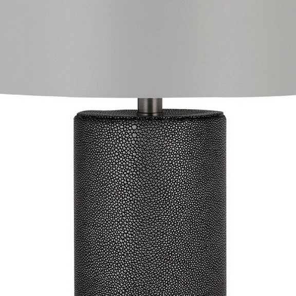 Benjara BM272316 27 Inch Ceramic Table Lamp  Faux ...