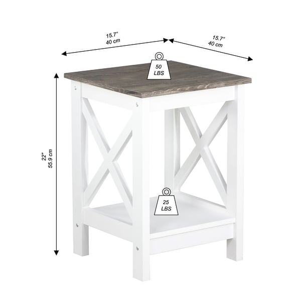 Saint Birch Lambert Modern Farmhouse End Table