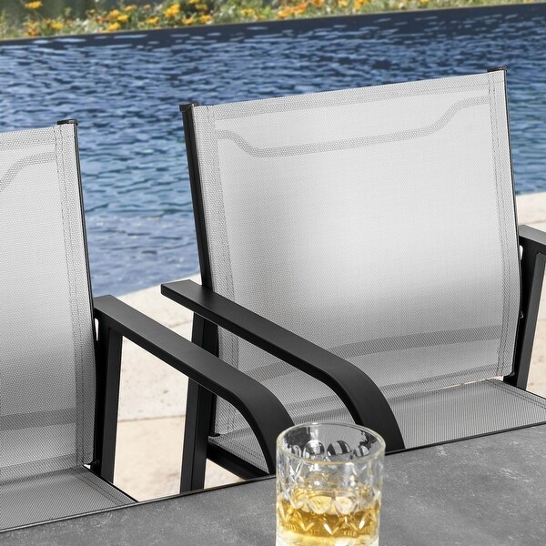 Nuu Garden Outdoor 3Piece Textilene Bar Set