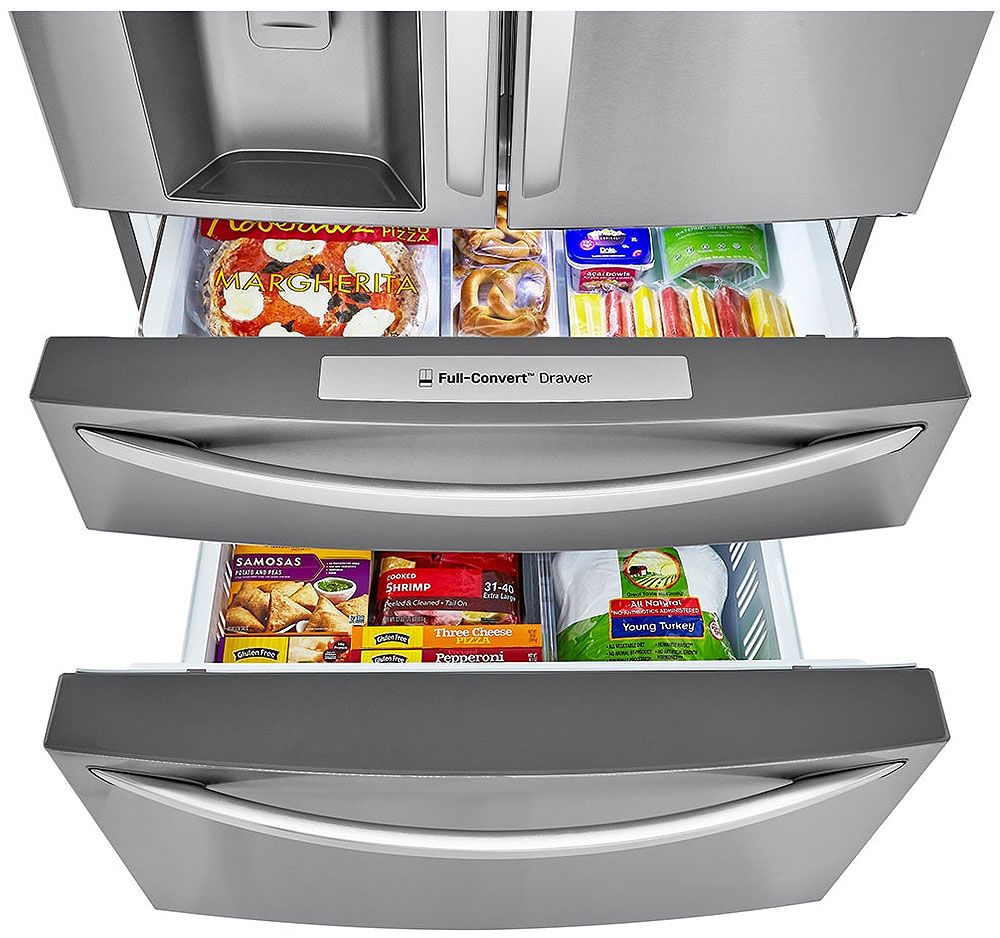 LG 30 Cu. Ft. PrintProof Stainless Steel Smart Wi-Fi Enabled Refrigerator With Craft Ice Maker