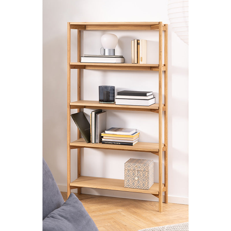 Braidwood Shelving Unit 86cm - Natural Oak