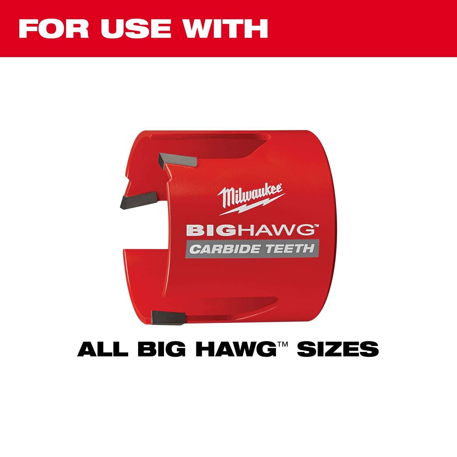 MW Big Hawg 5/16 in. Carbide Tipped Hole Saw Arbor 1 pc