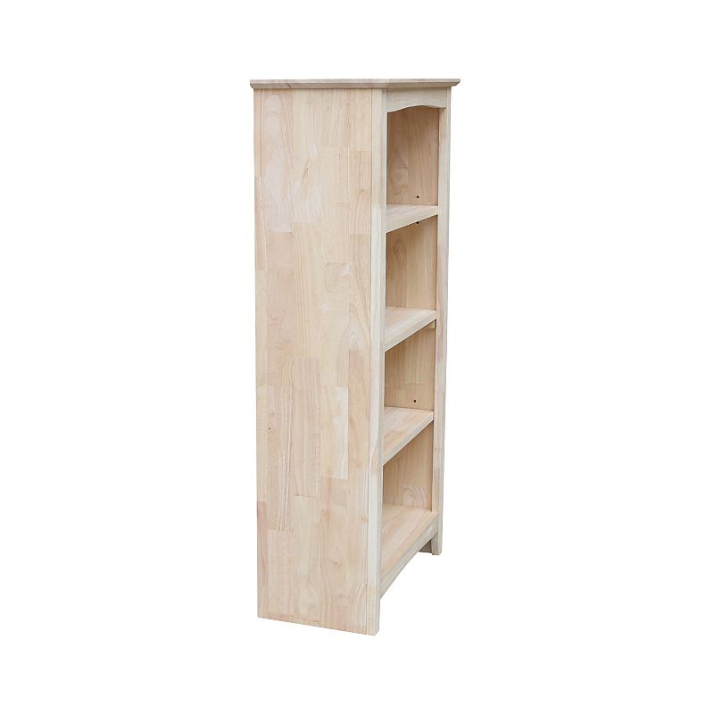 International Concepts Shaker 4-Shelf Bookcase