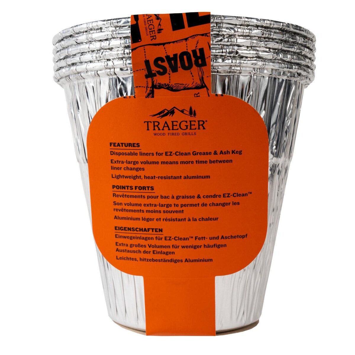 Traeger Grease and Ash Keg Liner 5 Pack