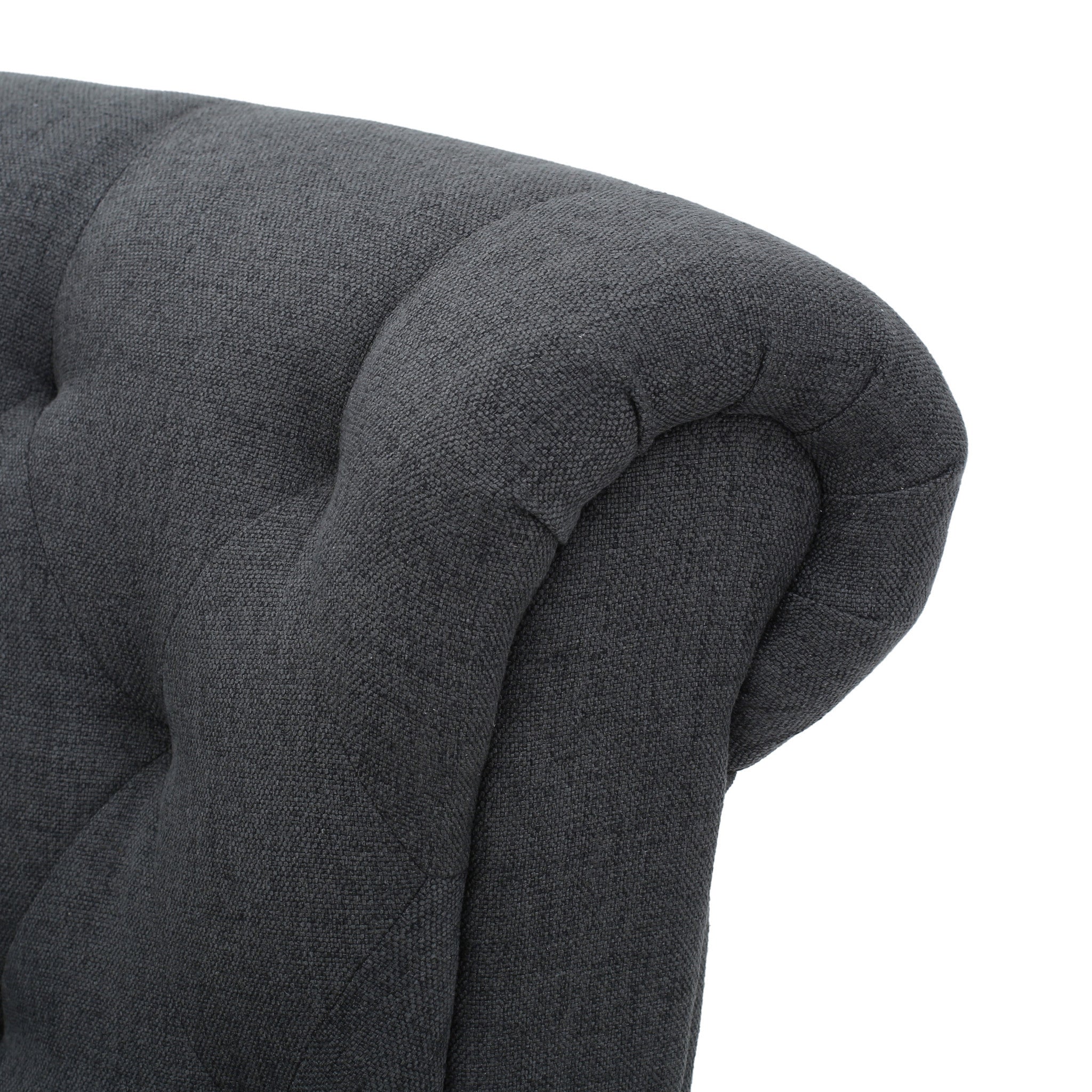 Solvang Contemporary Fabric Tufted Chair