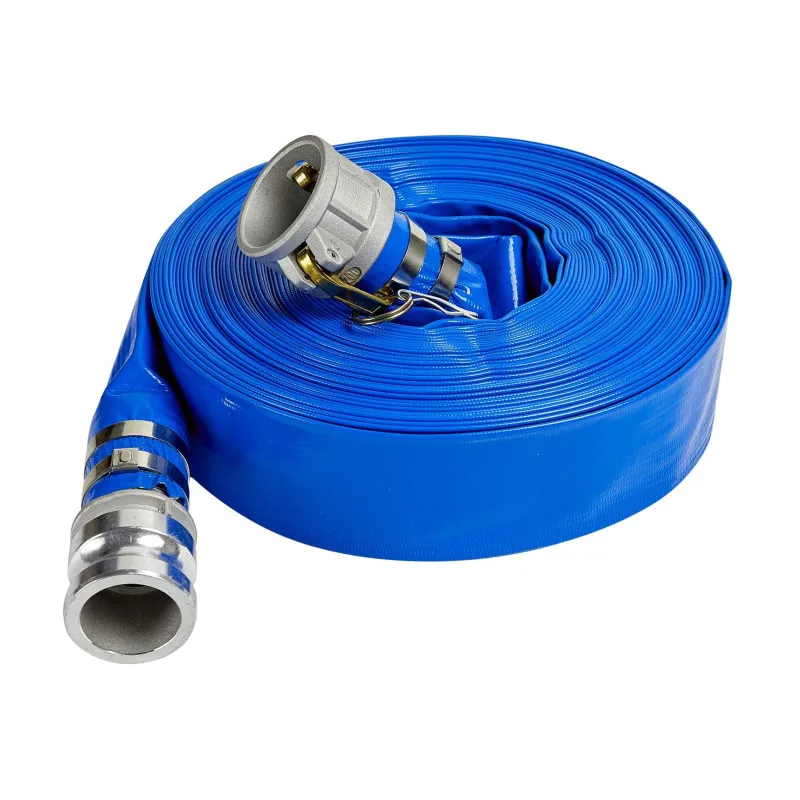 Weather Resistant Burst Resistant Heavy Duty Reinforced Pool Backwash Hose Assembly For Swimming Pool