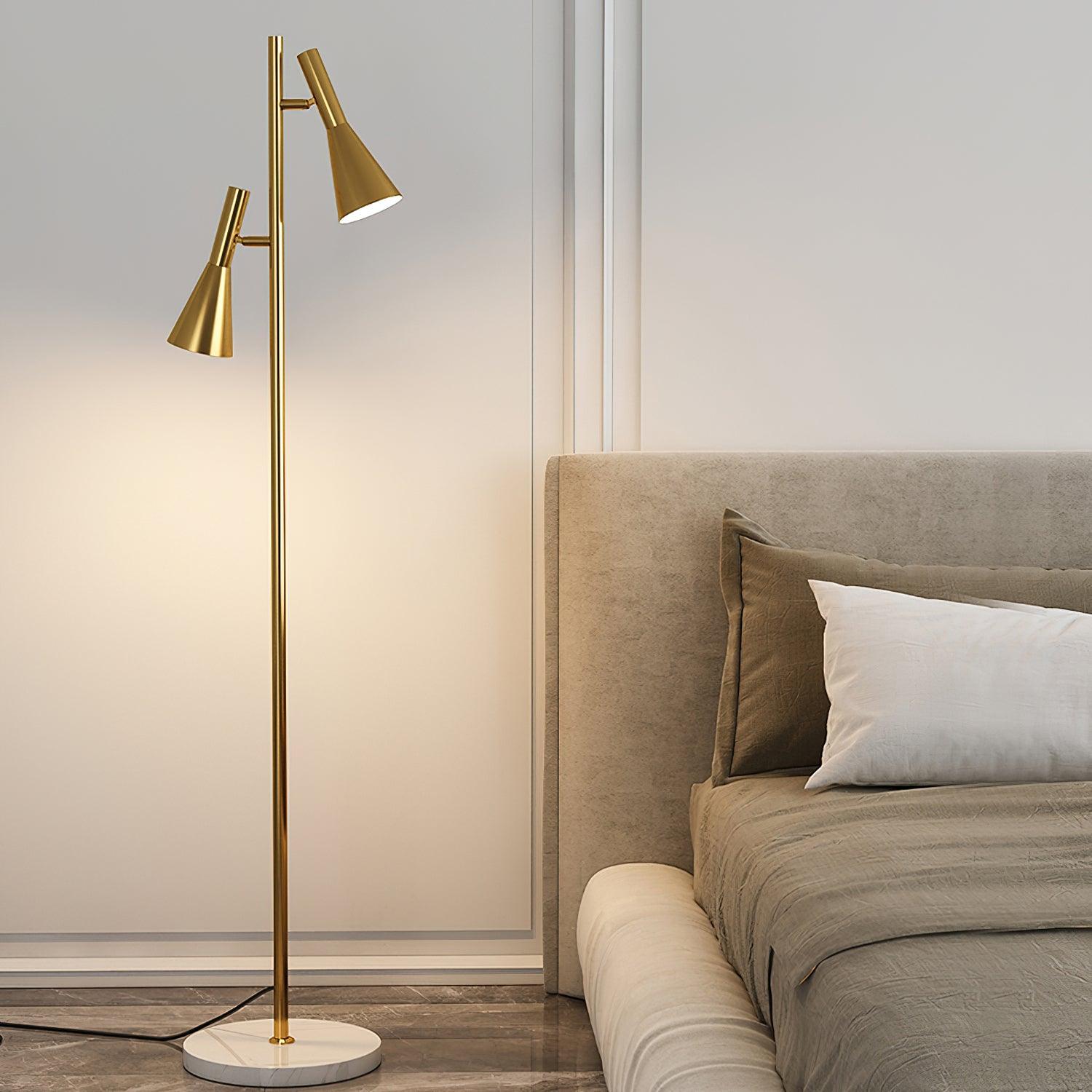 Lron Mouth Floor Lamp