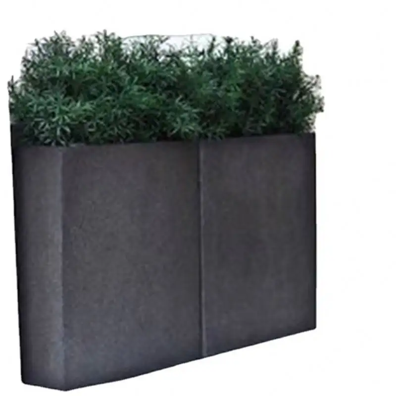 for Garden Planting High Strength Garden Supply Large Outdoor Decorative Fiberglass Flower Pots/