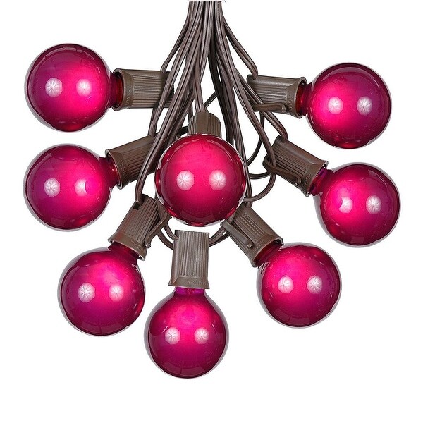 100 Foot G50 Outdoor Globe Patio String Lights