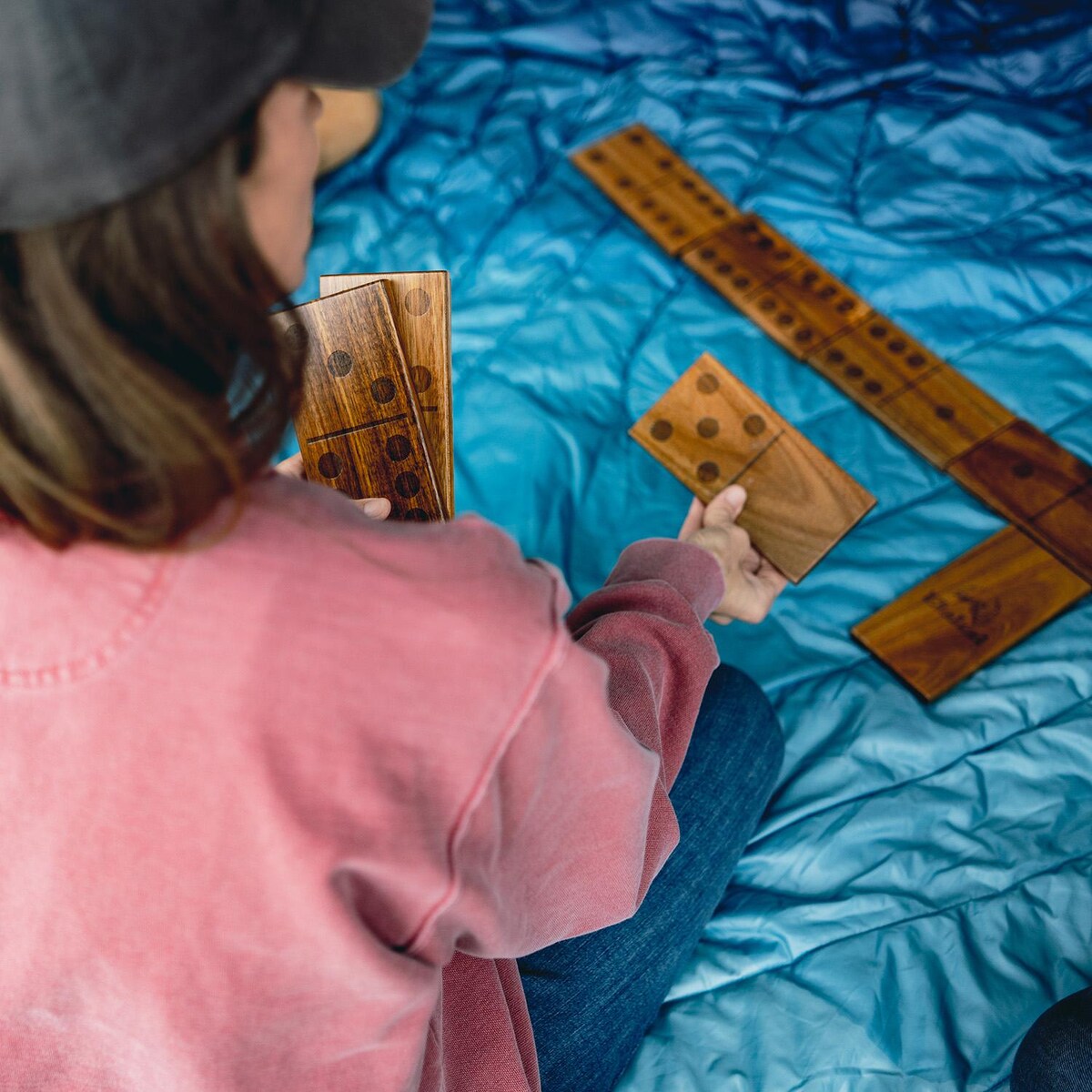 Elakai Giant Wood Dominoes