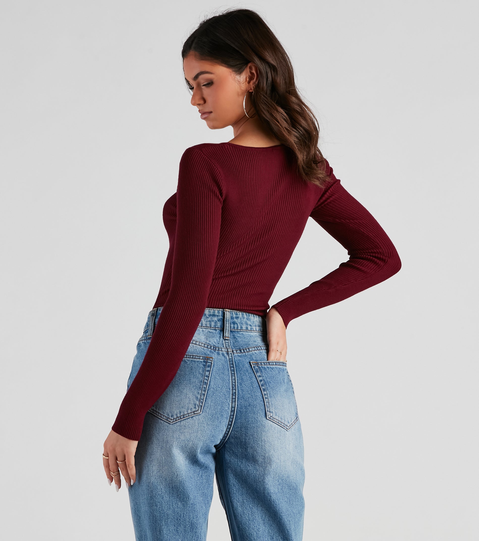 High Agenda Sweater Knit Bodysuit