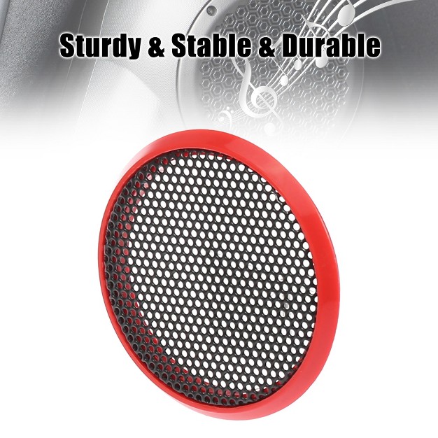 Unique Bargains Mesh Car Audio Speaker Cover 2 Pcs