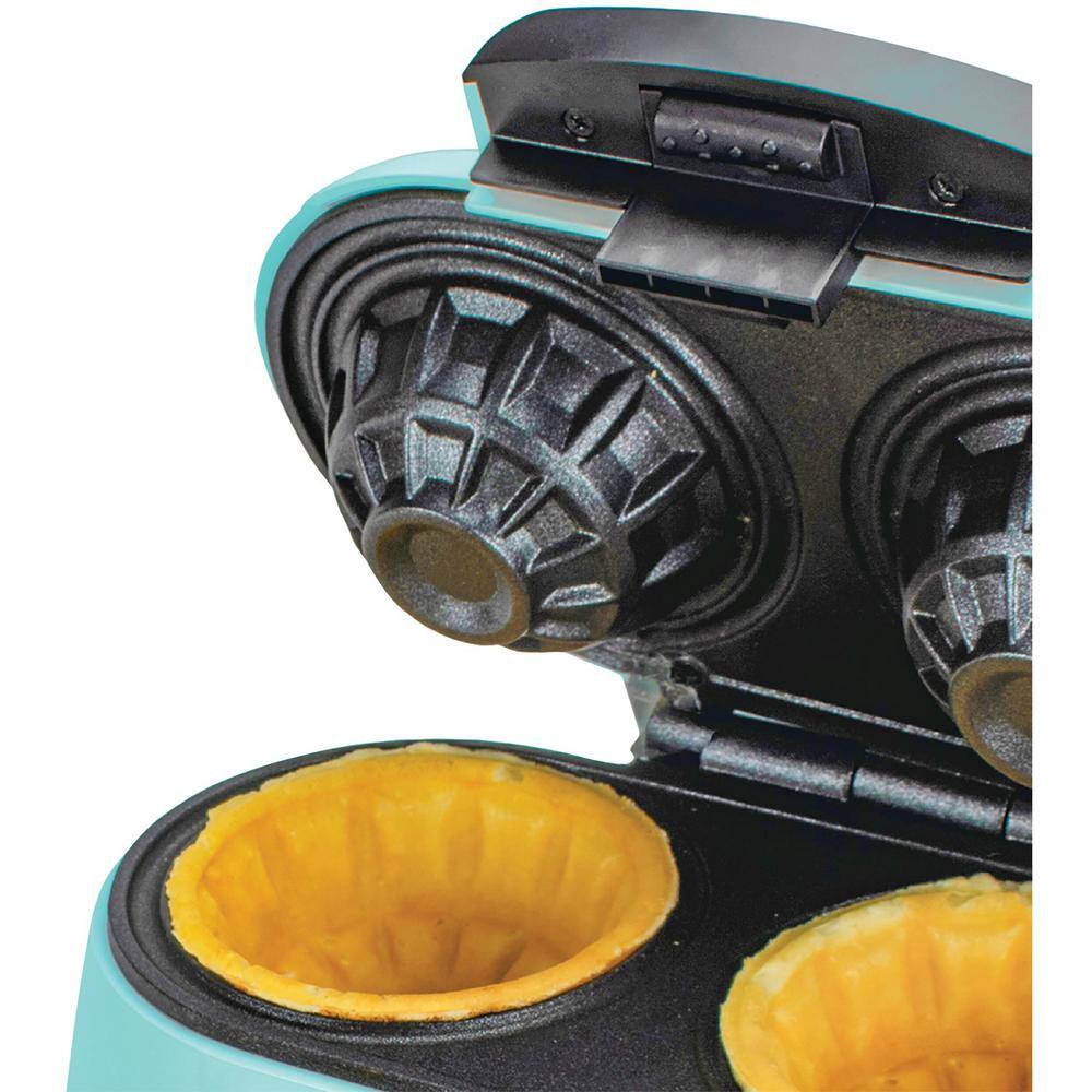 Brentwood Blue Double Waffle Bowl Maker TS-1402BL