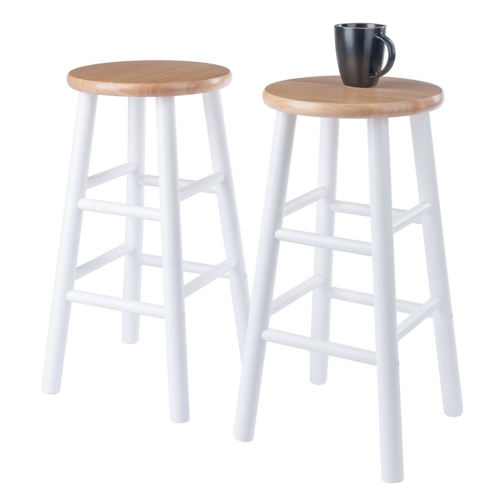 2 Pc Counter Stool Set   12.99 x 12.99 x 24.41 inches