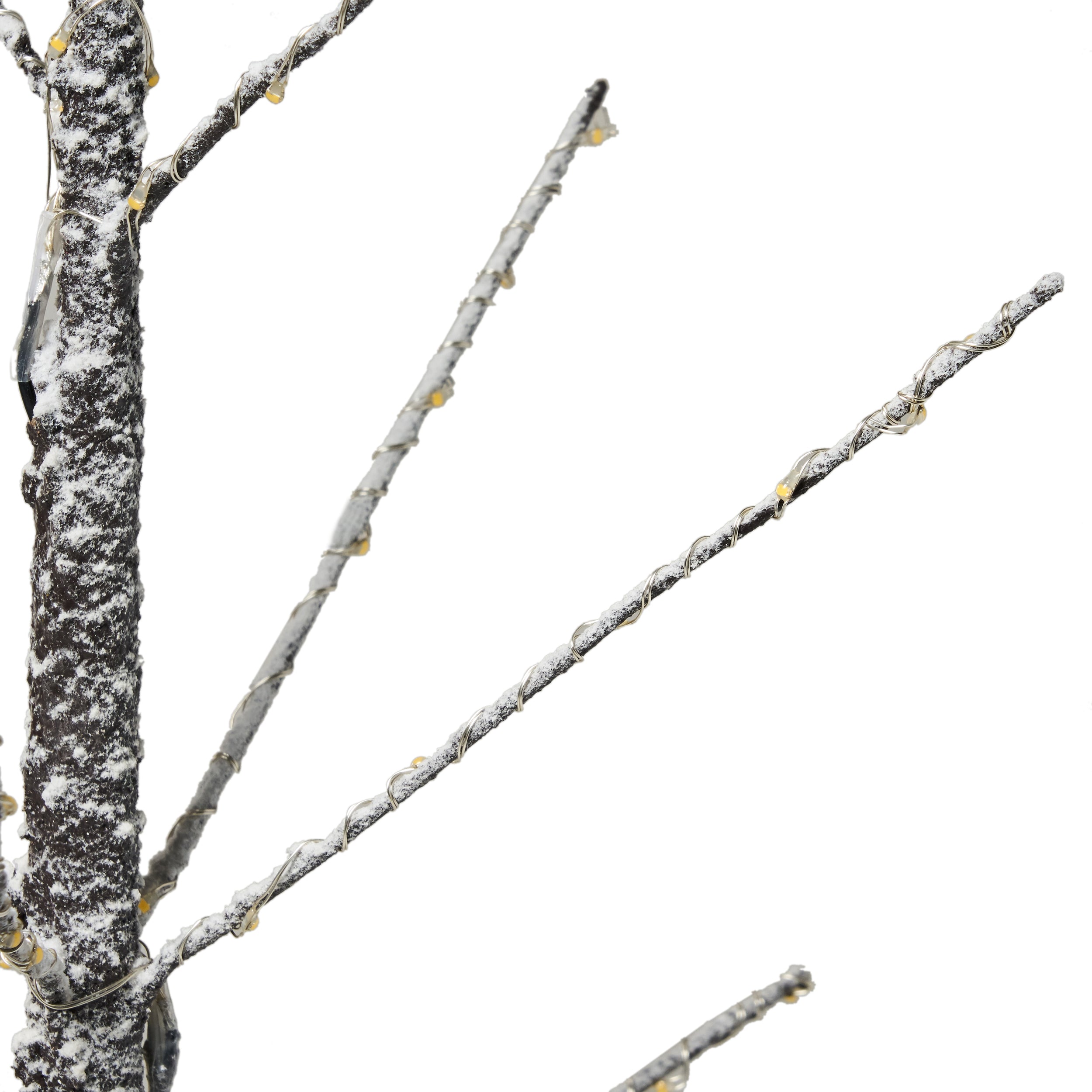 Graycelynn 4-foot Pre-Lit 228 Warm White LED Artificial Christmas Twig Tree