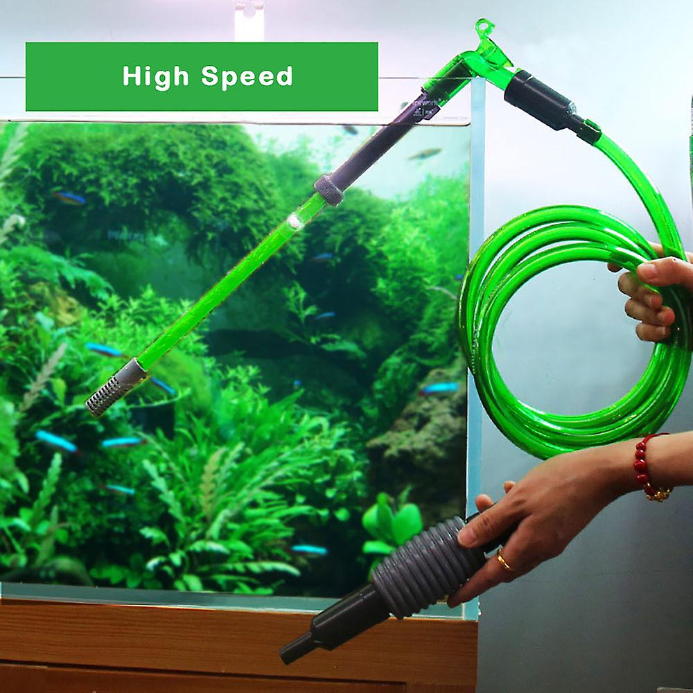 Regenboghorn Multi Functional Aquarium Water Changer， Gravel and Substrates Cleaner