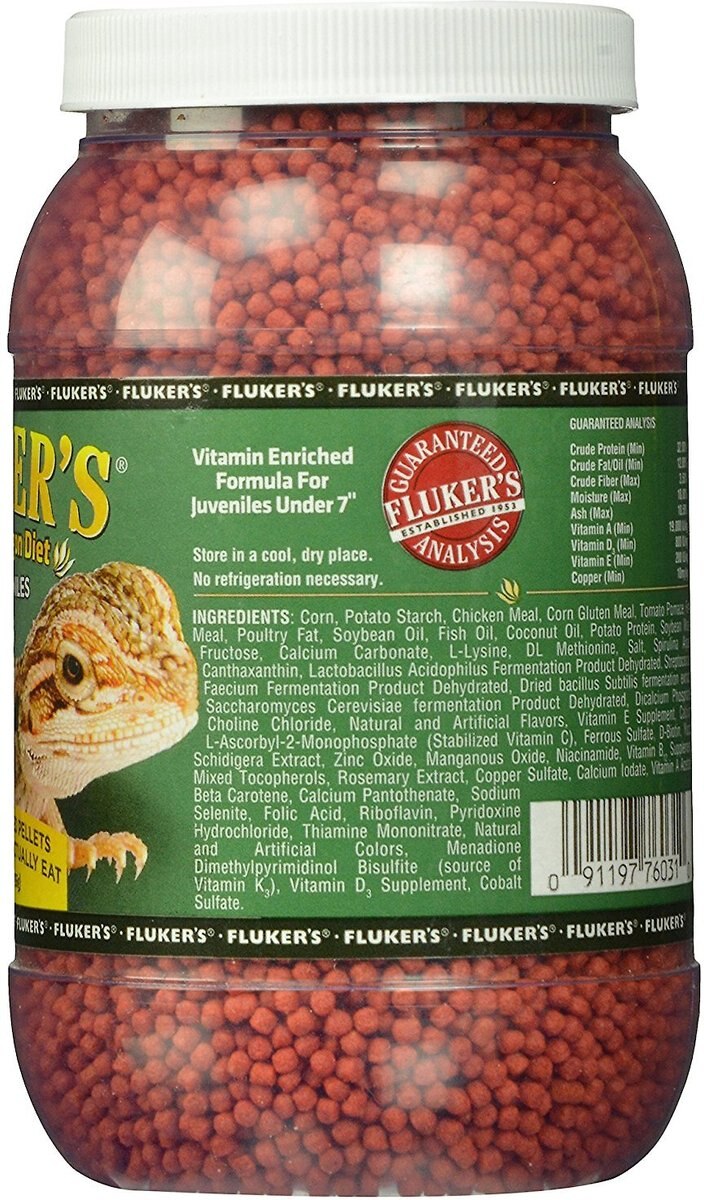 Fluker's Juvenile Bearded Dragon Diet Reptile Food